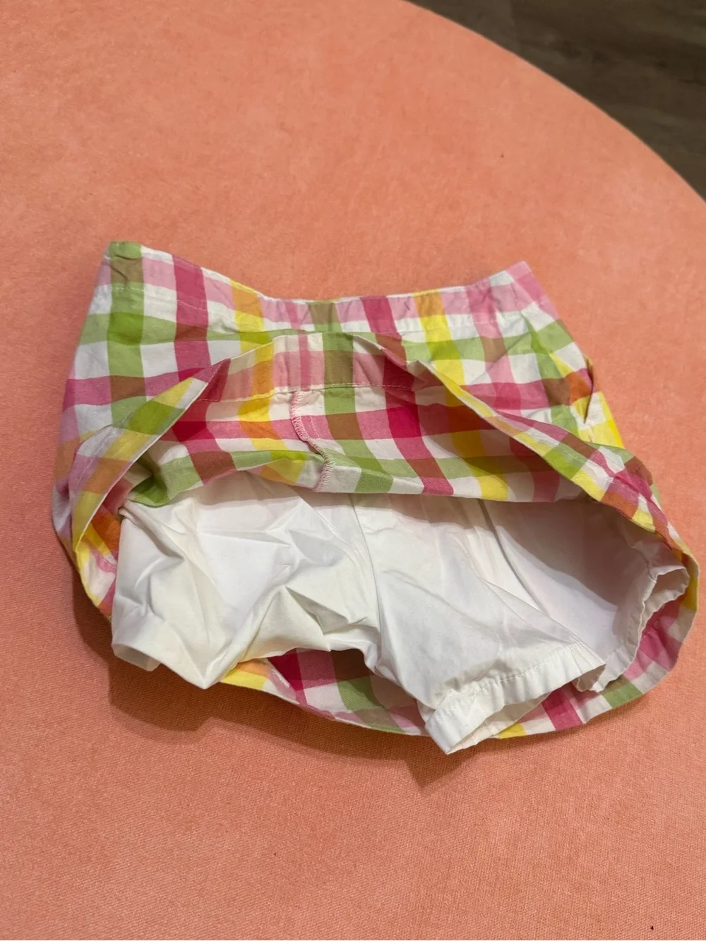Spring rainbow spring 2008 plaid gingham skirt